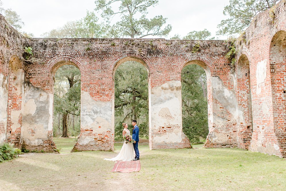 old sheldon church ruins motorcycle elopement Charleston SC wedding photographer_5968.jpg