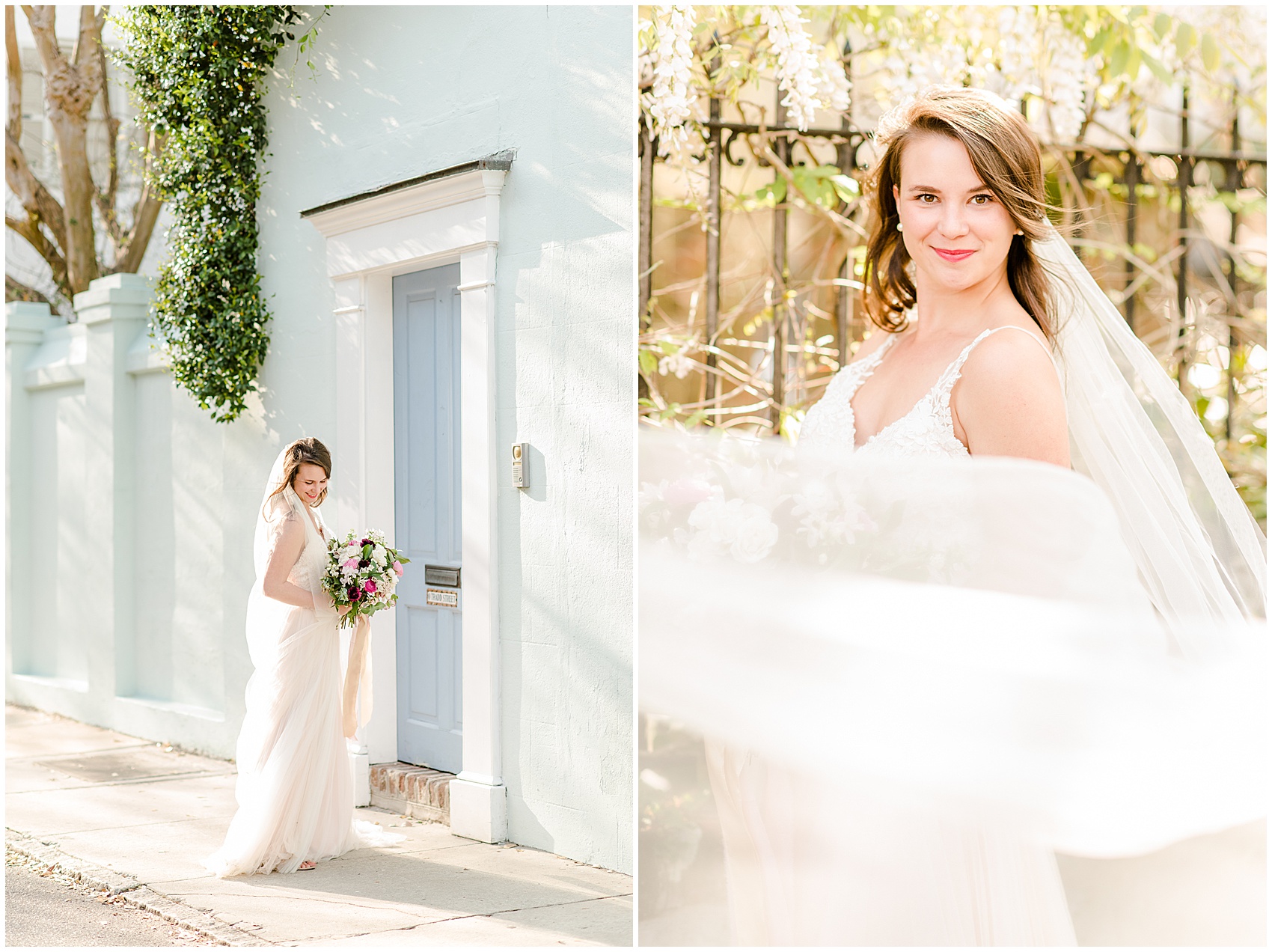 south of broad downtown Charlestion bridal portraits charleston wedding photographer session Lowcountry Charleston SC wedding Photographer_2046.jpg